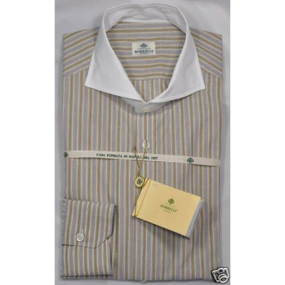 Luigi Borrelli Napoli Dress Shirt 15.75 / 40